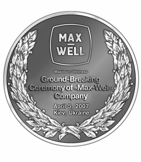 Настольная медаль Max Well